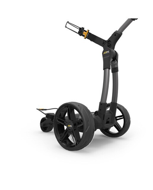Carro eléctrico de golf FX3 Gun Metal Batería Lithium Extendido 260wh PowaKaddy Cinzento / Preto-6
