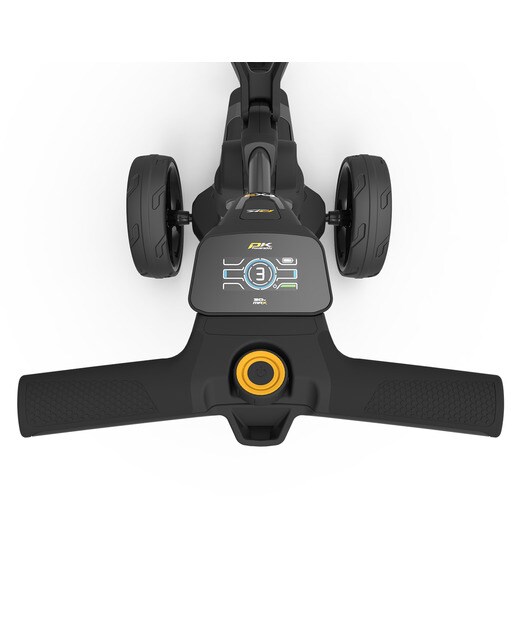 Carro eléctrico de golf FX3 Gun Metal Batería Lithium Extendido 260wh PowaKaddy Cinzento / Preto-10