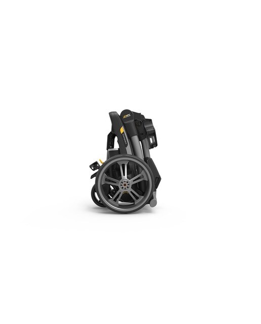 Trolley Elétrico de Golf CT6 EBS com Bateria de Lítio Alargada 260 wh - Gun Metal Cinzento / Preto-5