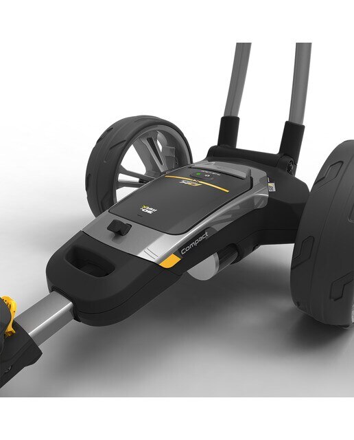 Trolley Elétrico de Golf CT6 EBS com Bateria de Lítio Alargada 260 wh - Gun Metal Cinzento / Preto-8