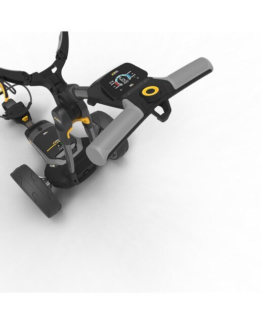 Trolley Elétrico de Golf CT6 EBS com Bateria de Lítio Alargada 260 wh - Gun Metal Cinzento / Preto-10