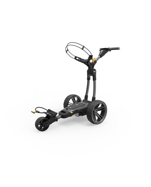 Carro eléctrico de golf CT8 GPS Gun Metal Batería Lithium Standard 220wh PowaKaddy Cinzento / Preto-1