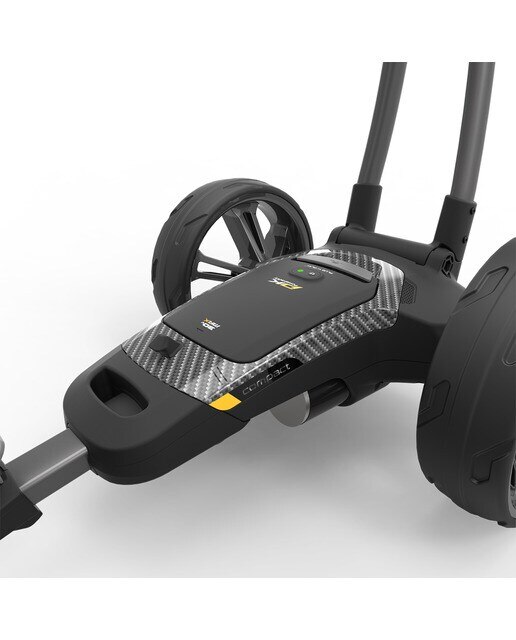 Carro eléctrico de golf CT8 GPS Gun Metal Batería Lithium Standard 220wh PowaKaddy Cinzento / Preto-8