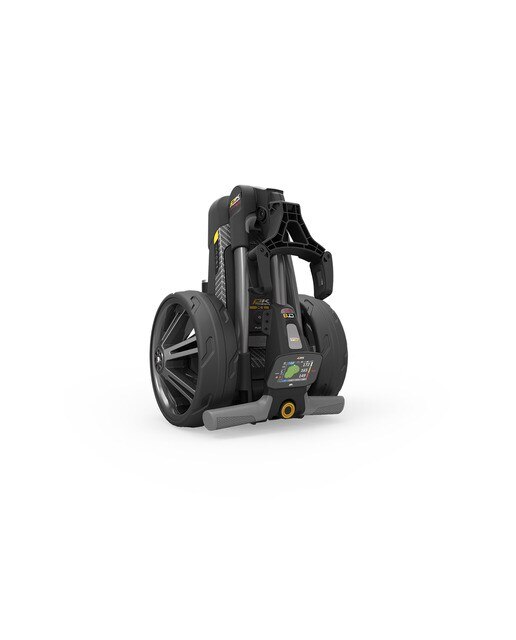 Trolley Elétrico de Golf CT8 GPS EBS com Bateria de Lítio Alargada 260 wh - Gun Metal Cinzento / Preto-6