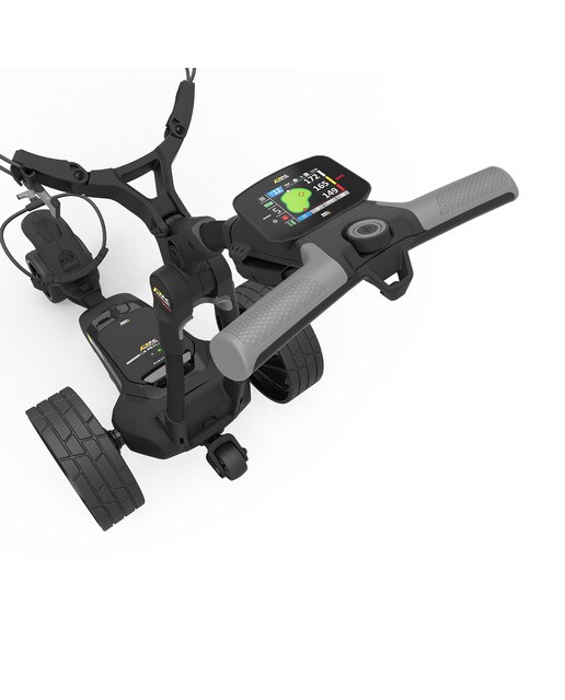Carro eléctrico de golf RX1 GPS Remote Black Batería Lithium Extendida 295 Wh PowaKaddy Preto-8