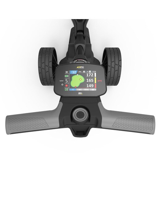 Carro eléctrico de golf RX1 GPS Remote Black Batería Lithium Extendida 295 Wh PowaKaddy Preto-11