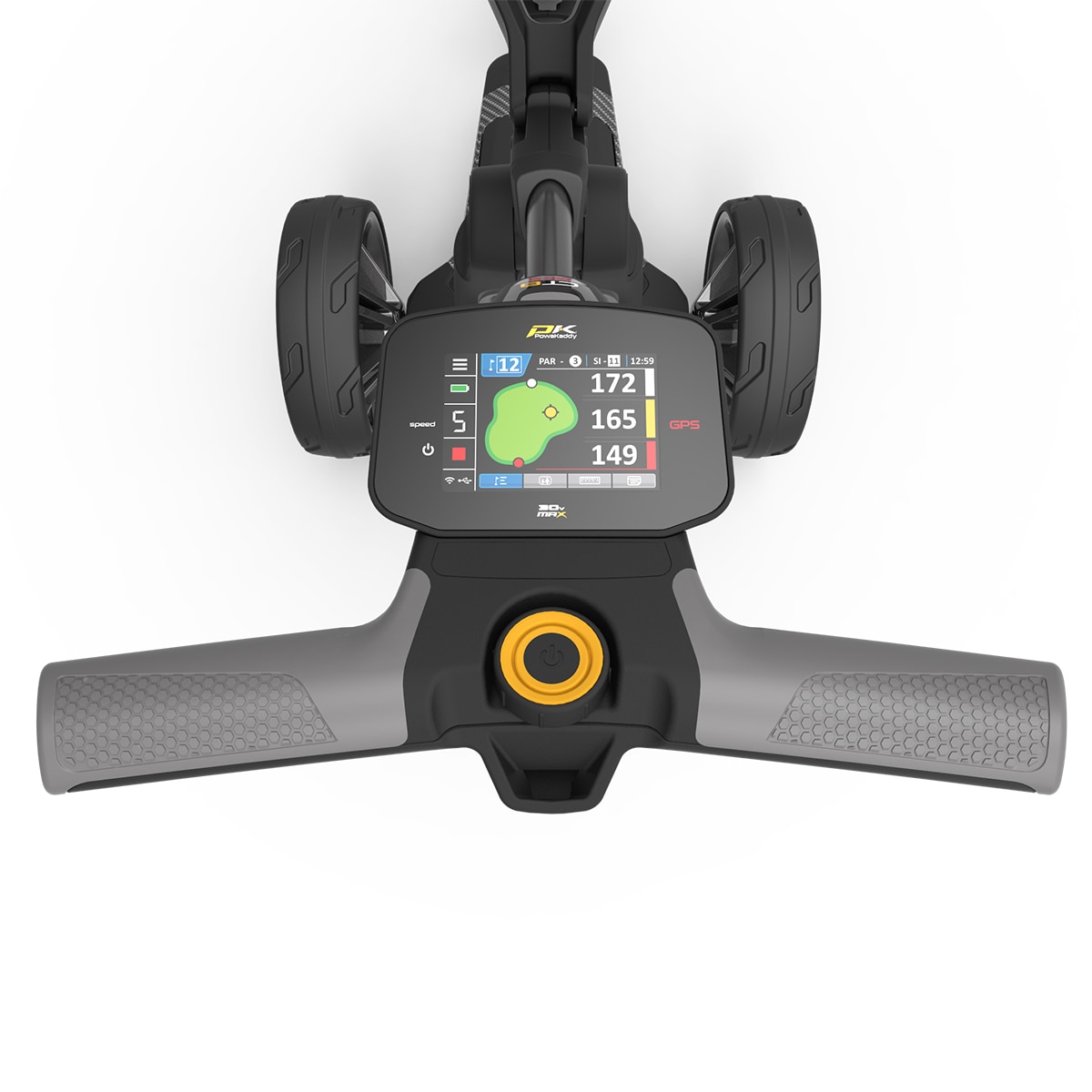 Carrinho de Golf Ct8 Gps Bateria Standard 220 Wh Branco-3