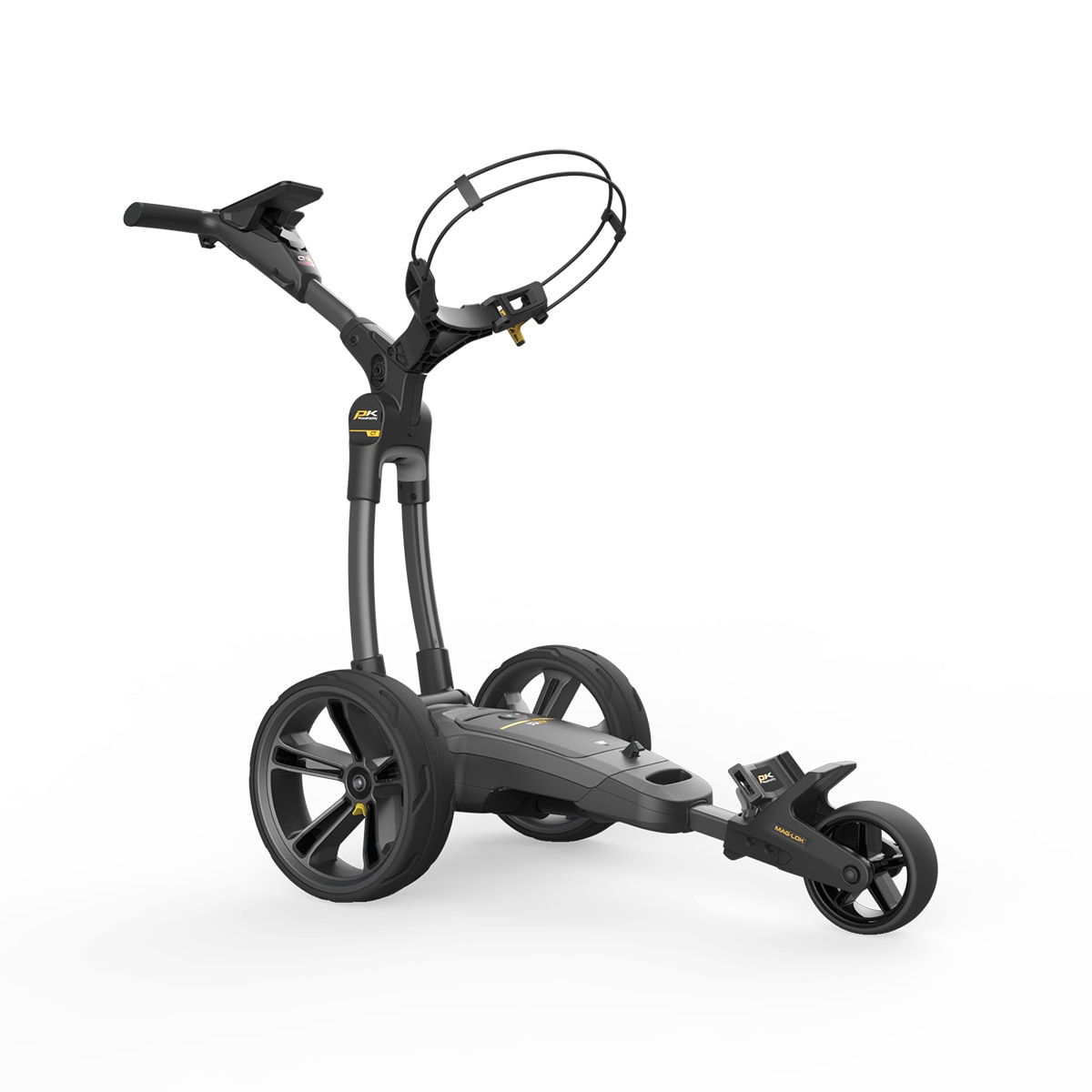 Carro Golf Ct12 Gps Bateria Extendida Powakaddy Branco-2