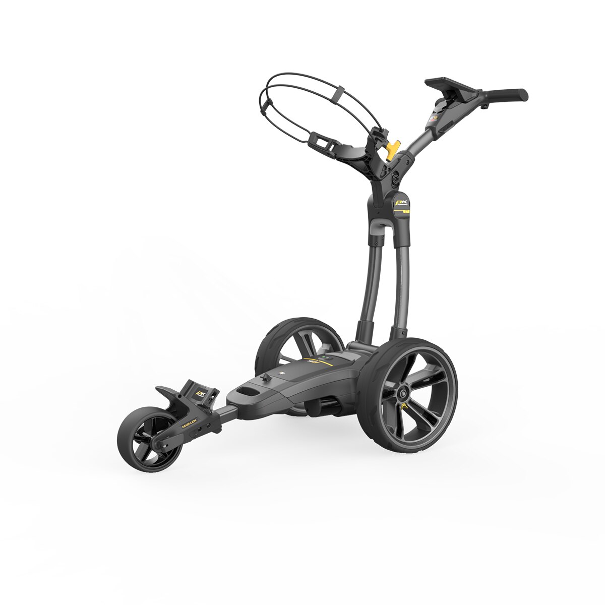 Carro Golf Ct12 Gps Bateria Extendida Powakaddy Branco-5