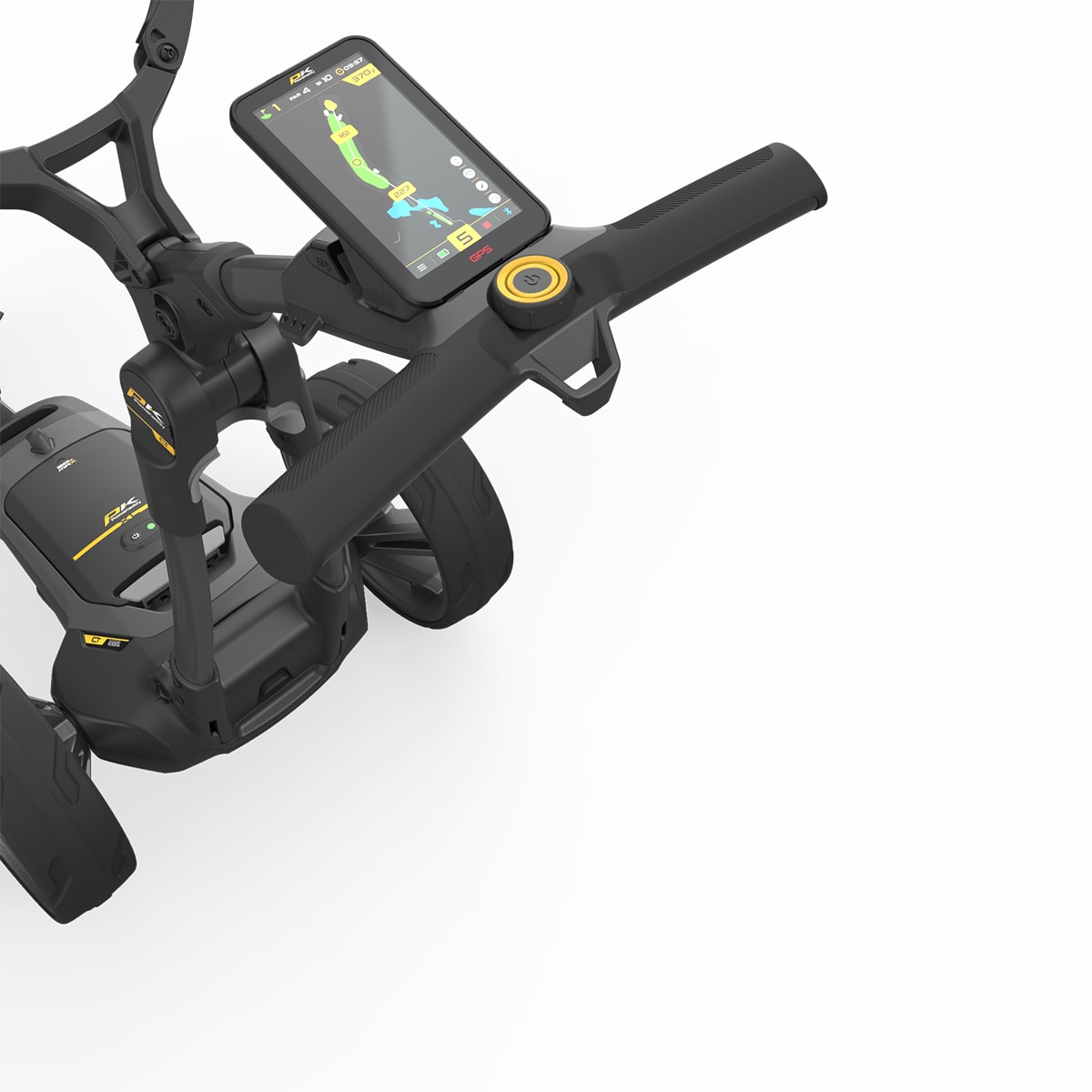 Carrinho Golf Ct12 Gps Bateria Alargada-Ebs Branco-4