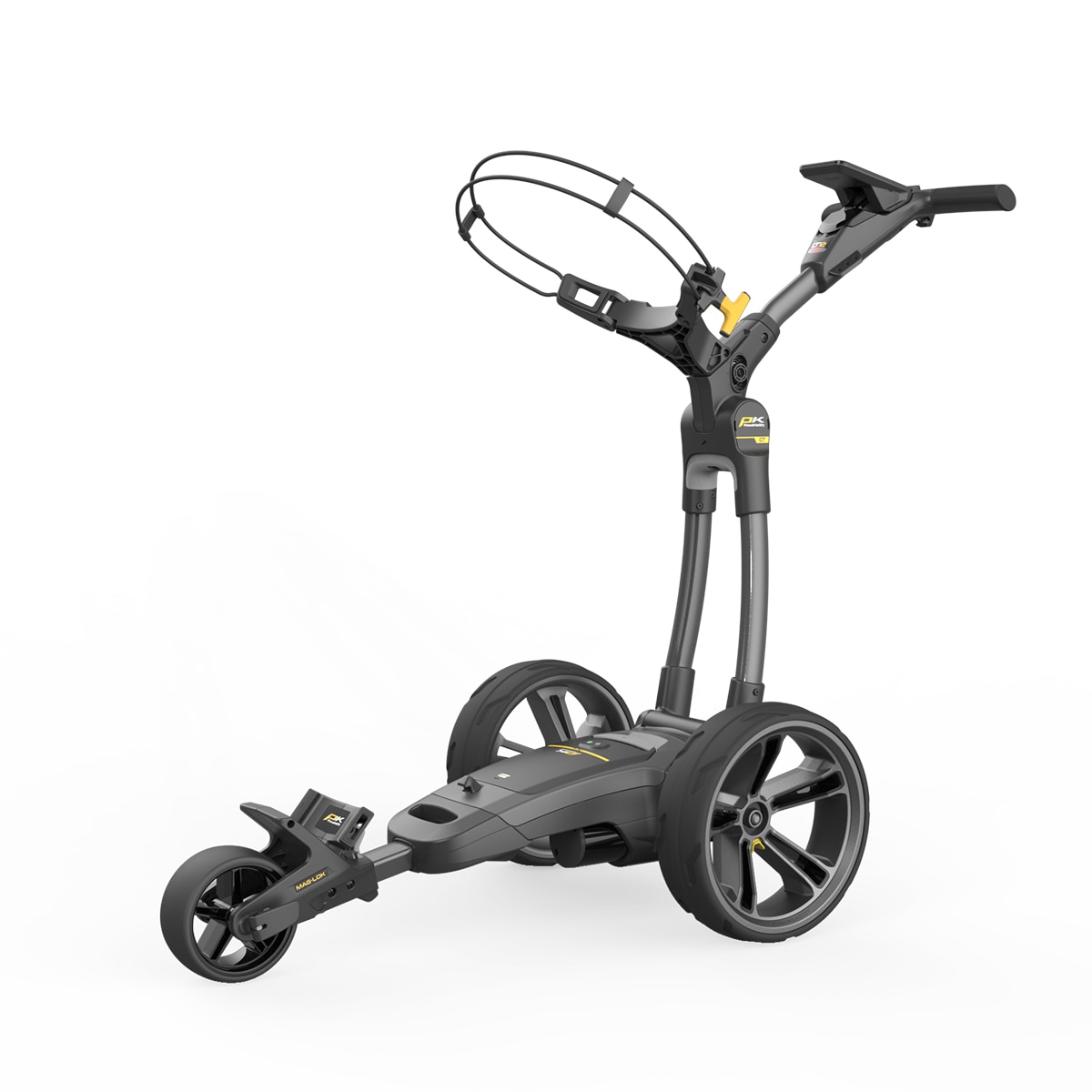 Carrinho Golf Ct12 Gps Bateria Alargada-Ebs Branco-5