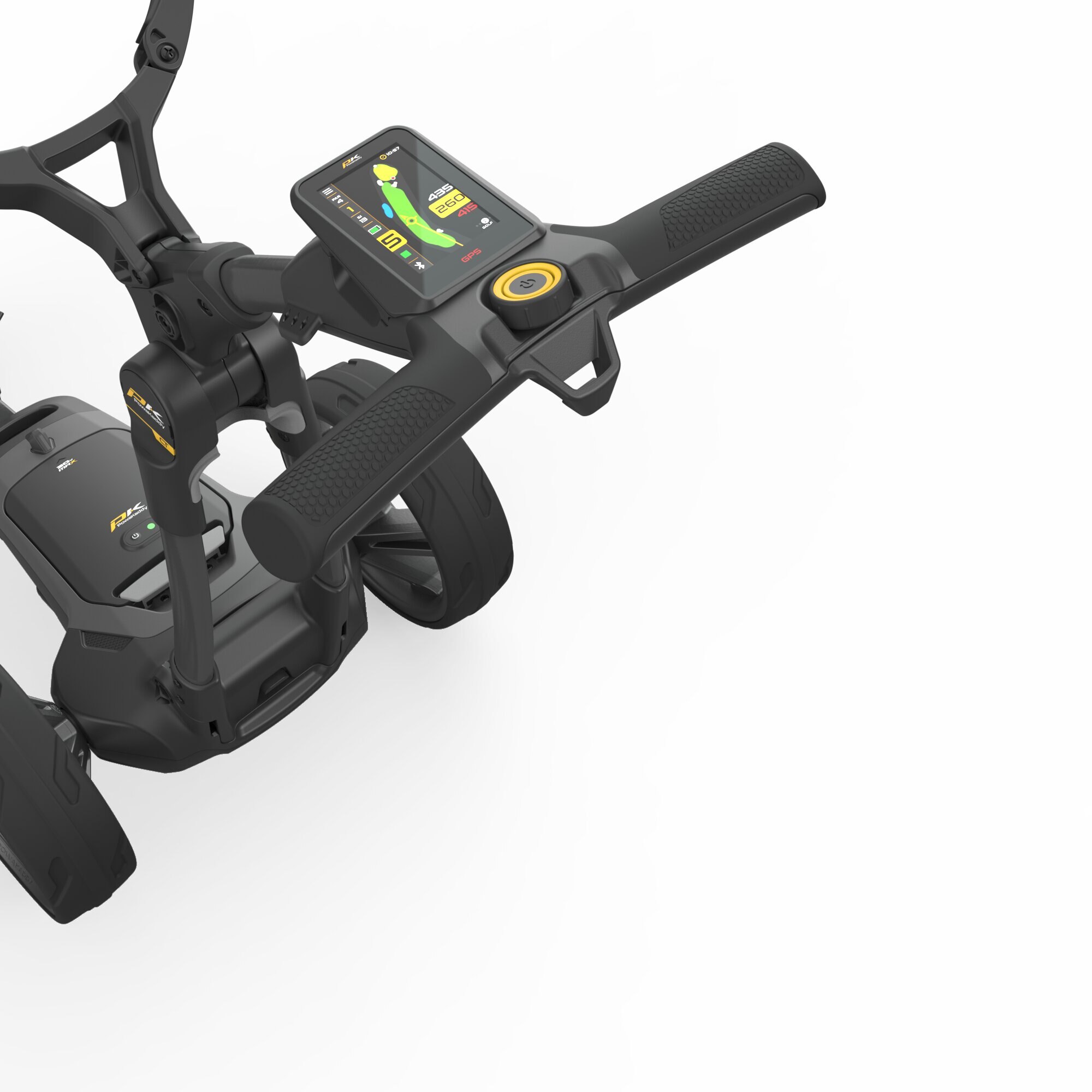 Carro de golf elétrico CT10 GPS Powakaddy Cinzento / Preto-3