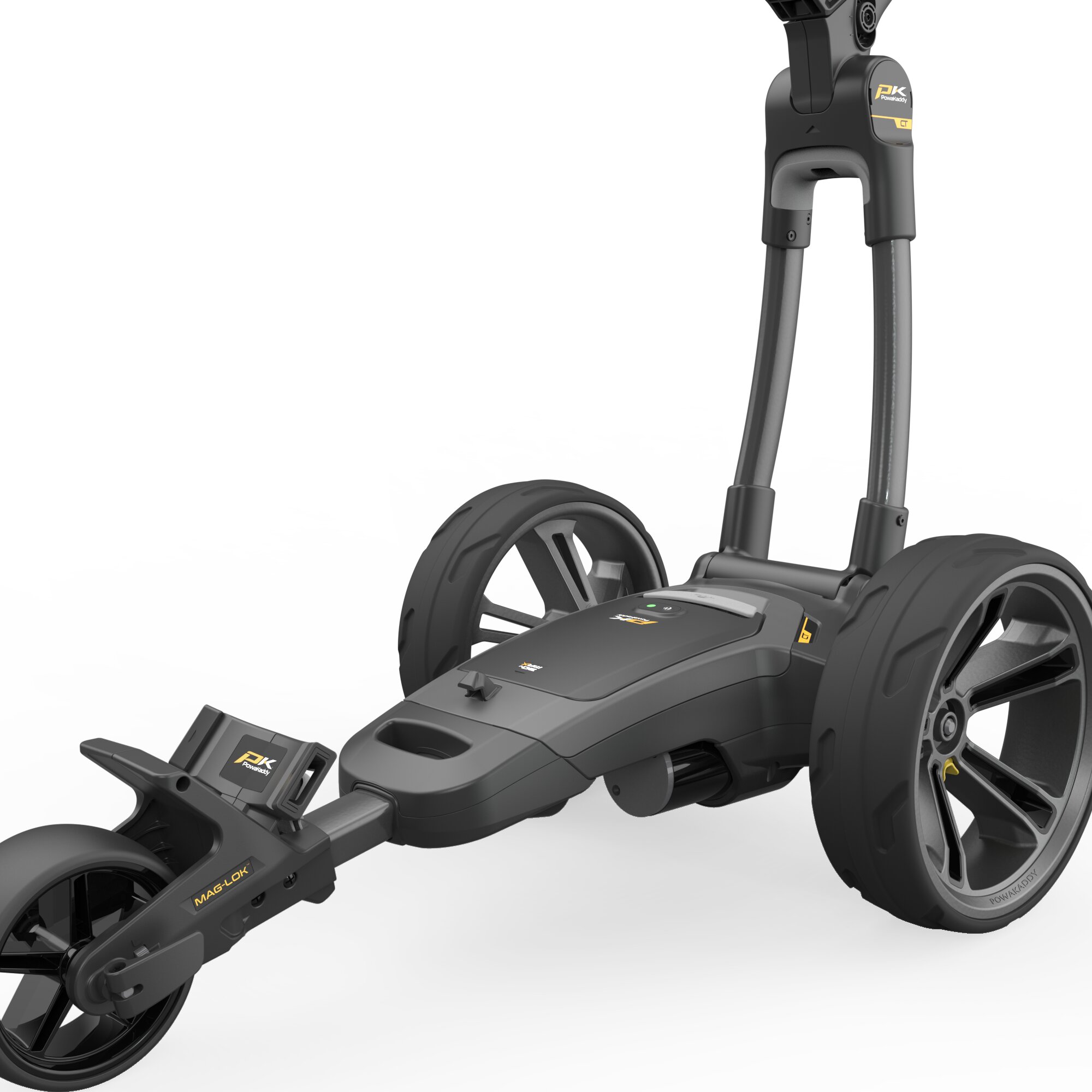 Carro de golf elétrico CT10 GPS Powakaddy Cinzento / Preto-7