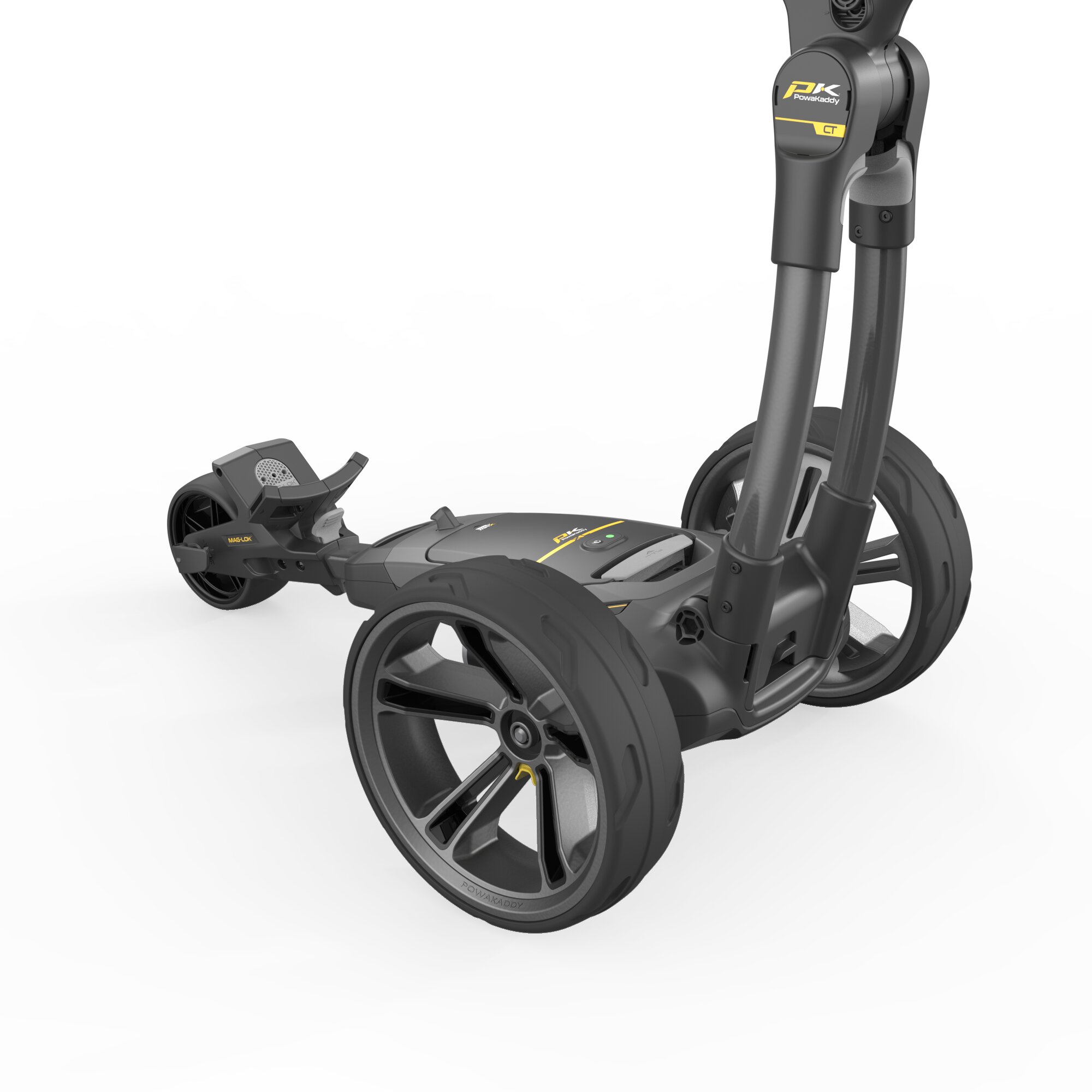 Carro de golf elétrico CT10 GPS bateria XL Powakaddy Cinzento / Preto-4