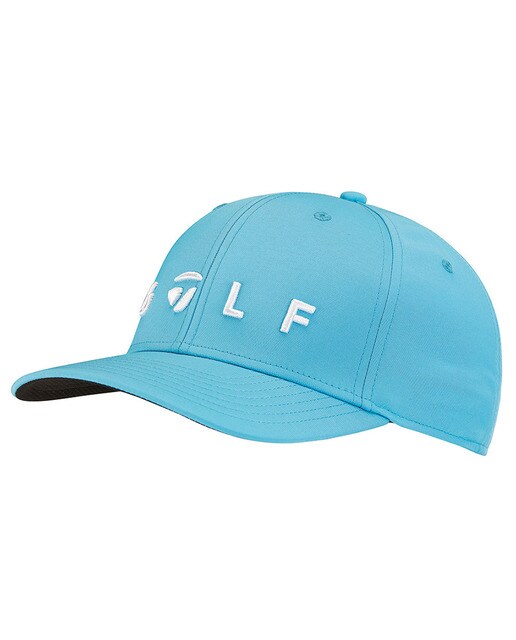 Boné de Golf Logo Azul-1