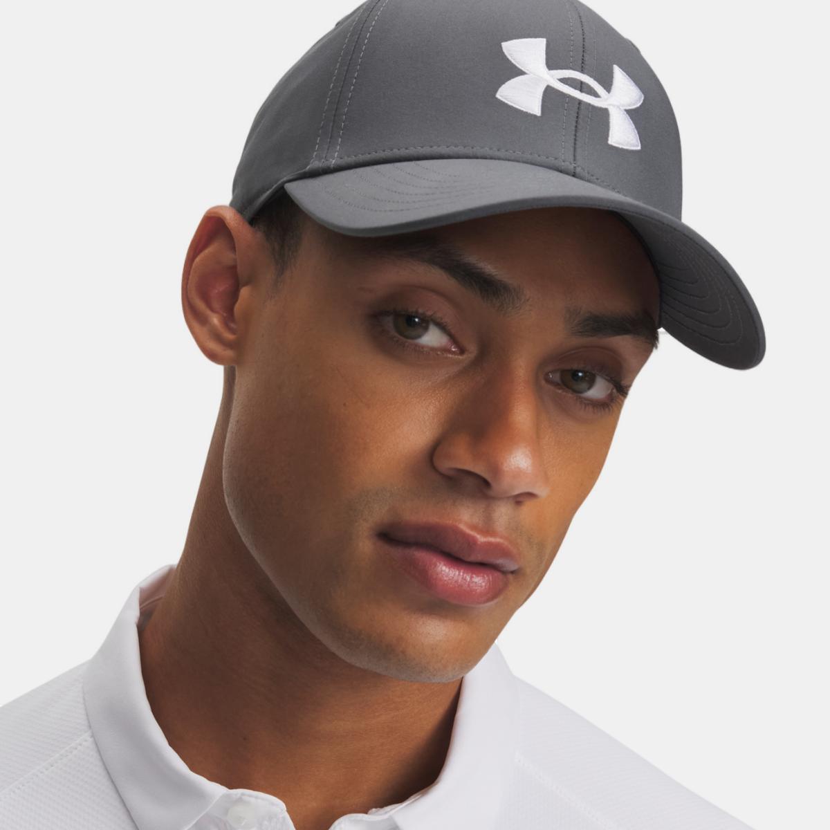 Boné  Homem M Drive Low Adj Under Armour Cinzento médio-3