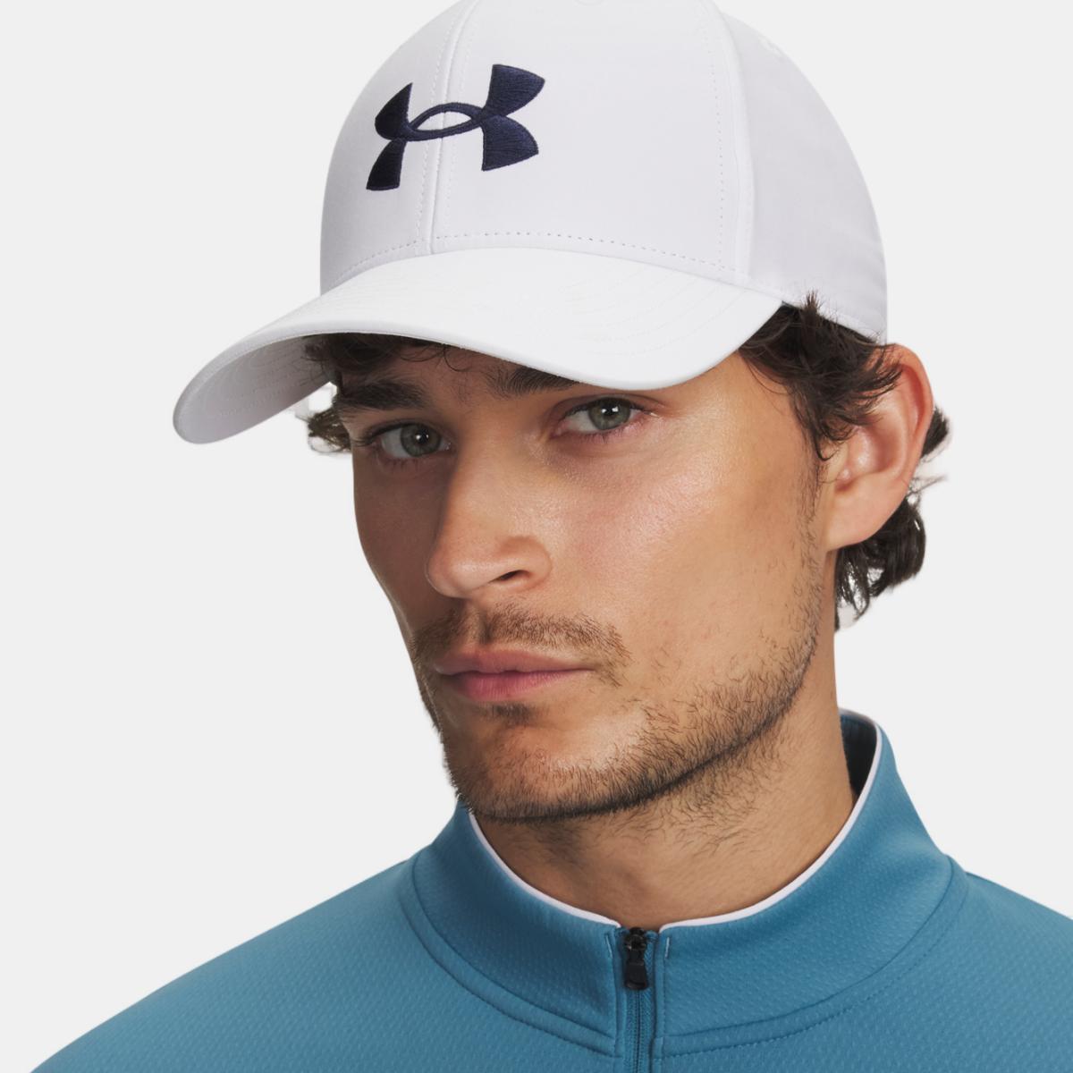 Boné  Homem M Drive Low Adj Under Armour Branco-3