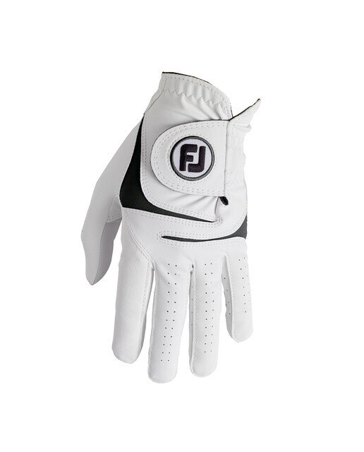 Luva de golfe para destro WeatherSof Branco-1