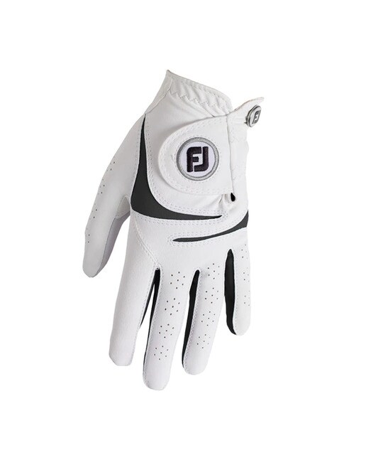 Luva de golfe esquerdina WeatherSof Branco-1