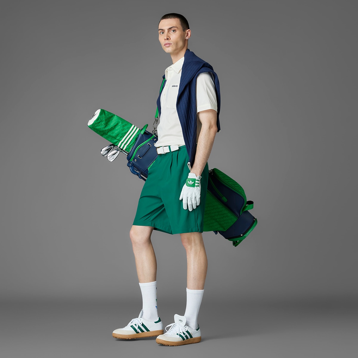 Luva de Golf de Mulher Branco-6