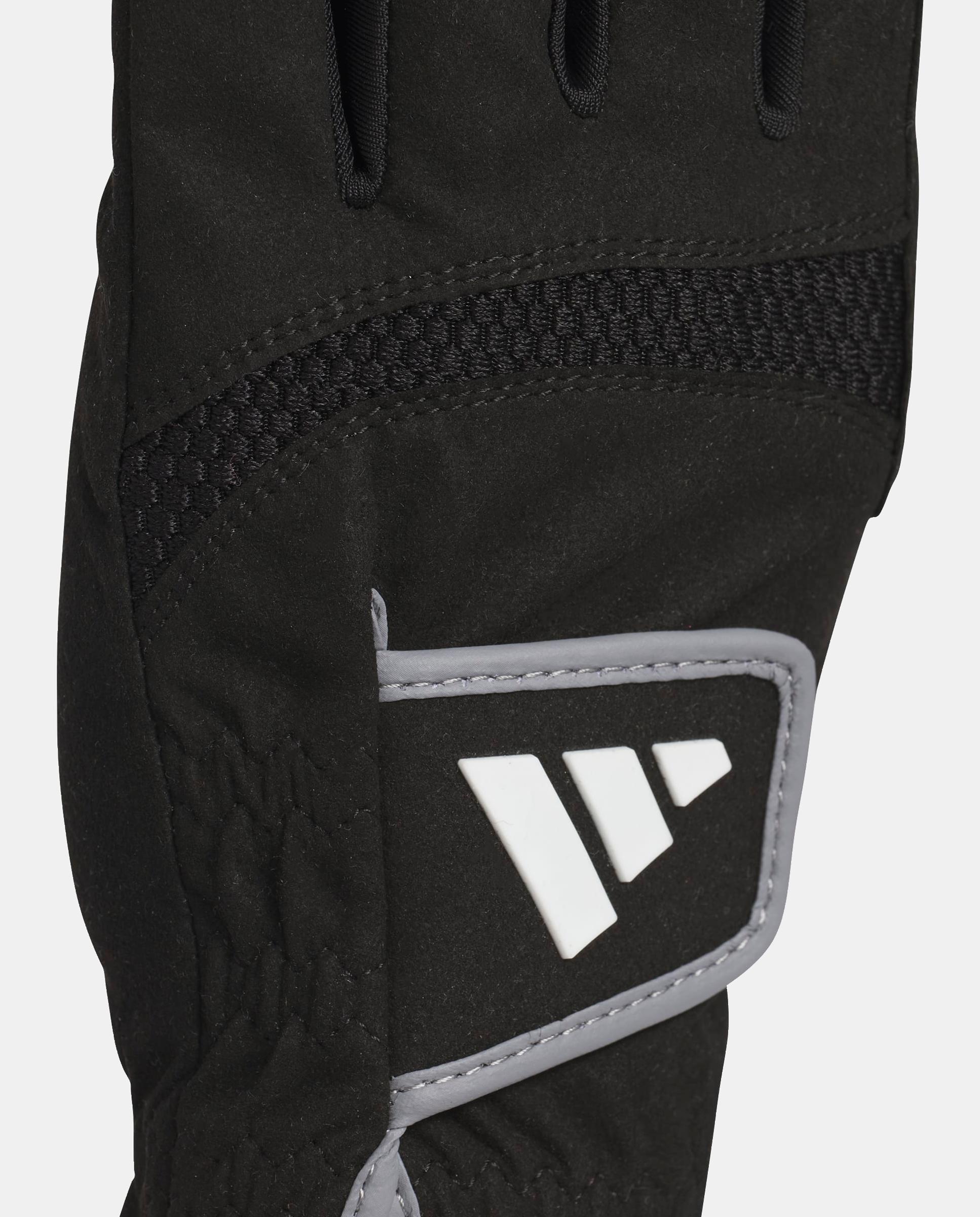 Par de Luvas de Golf Unisex para Chuva Adidas Preto-2