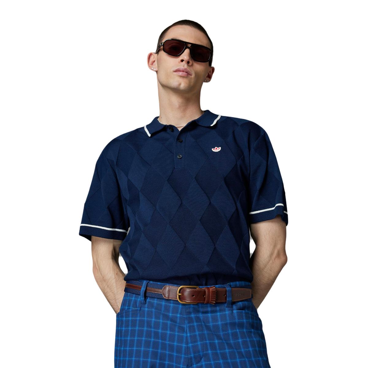 Cinto de Golfe de Homem En Leather Originals Azul-4