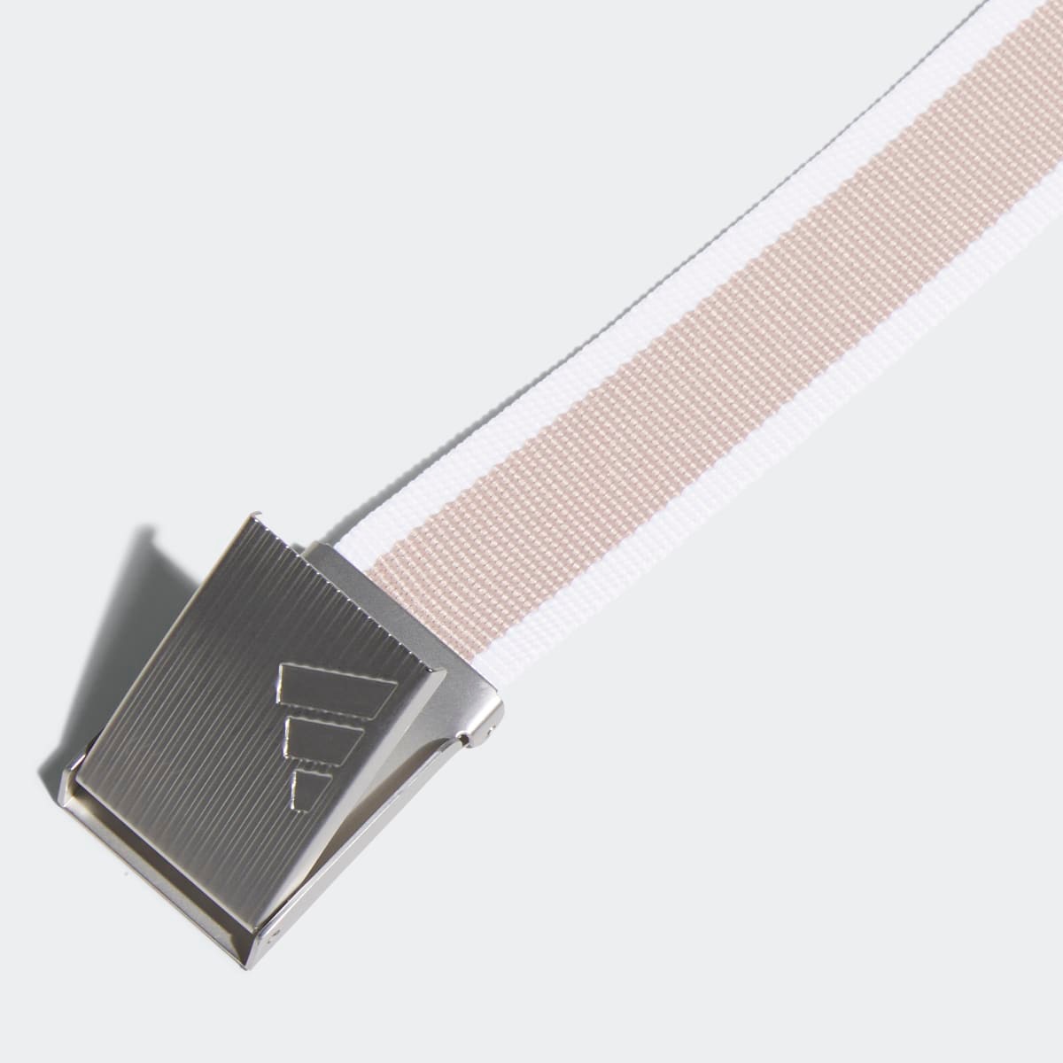 Cinto Reversível de Mulher Striped Webbing Branco-2