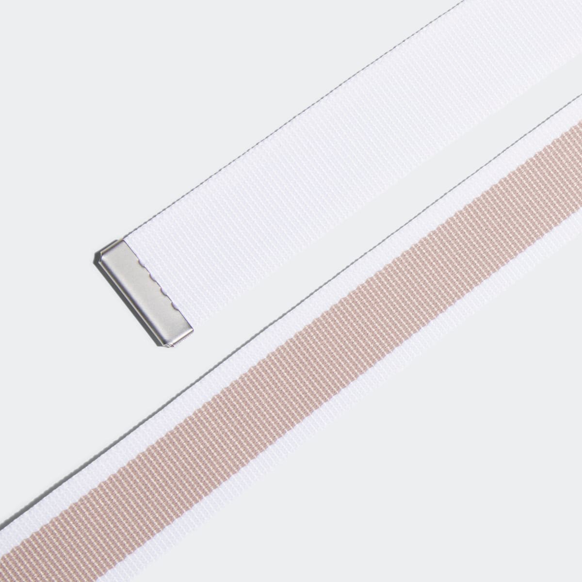 Cinto Reversível de Mulher Striped Webbing Branco-3