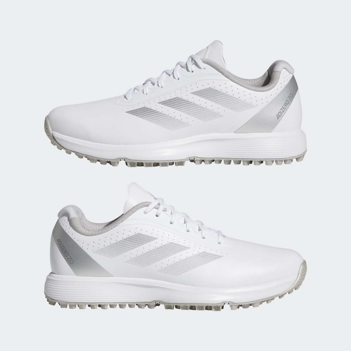 Sapatilhas de Golf Adizero ZG Spikeless (Adolescentes) Branco-10