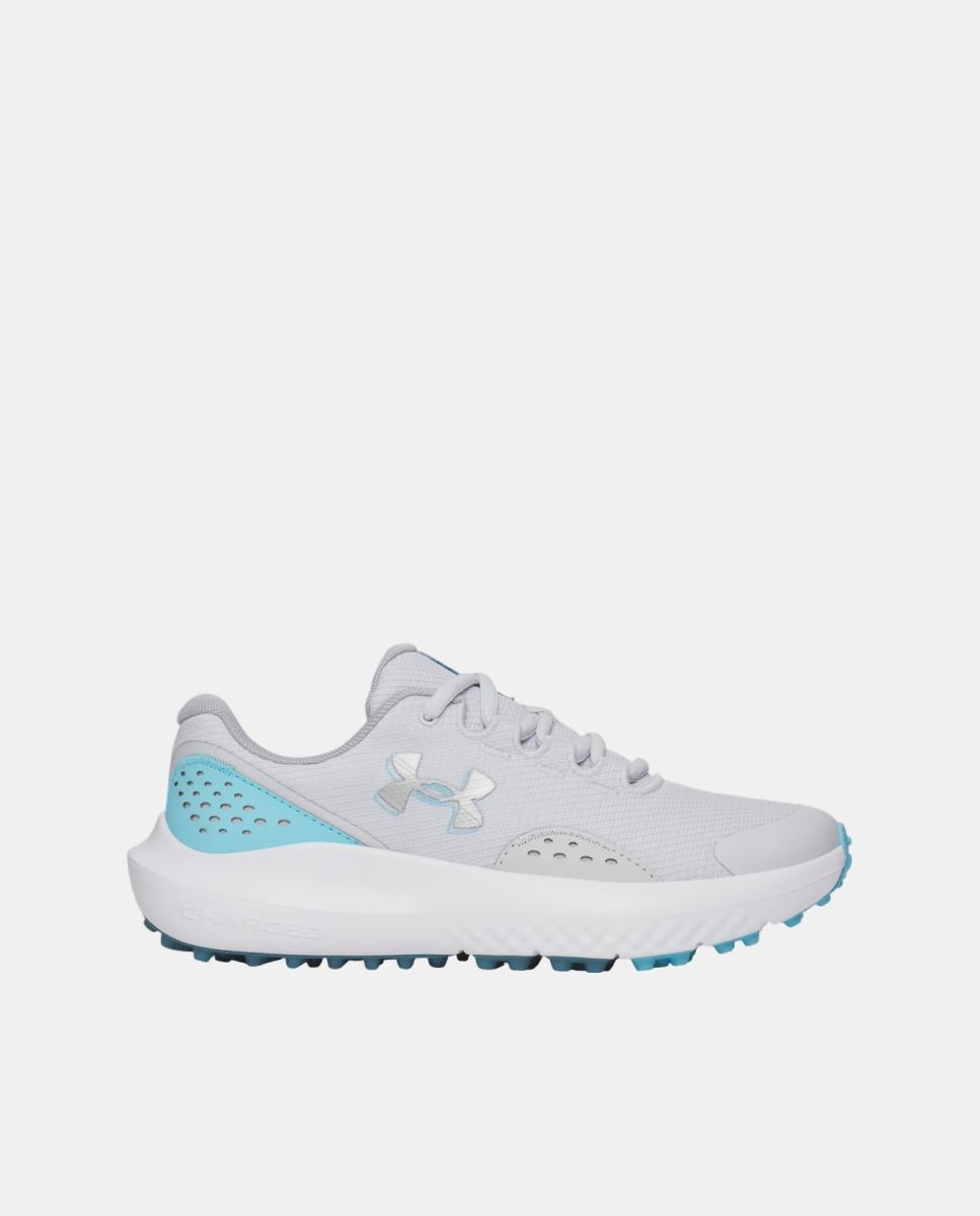 Zapatillas De Golf De Niño Ua Y Surge Golf Under Armour - Gris claro Gris claro-1