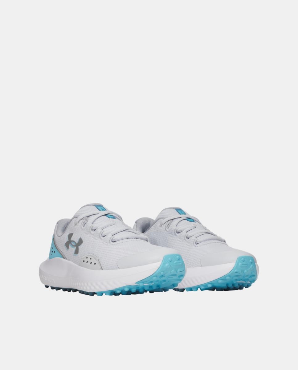 Zapatillas De Golf De Niño Ua Y Surge Golf Under Armour - Gris claro Gris claro-2