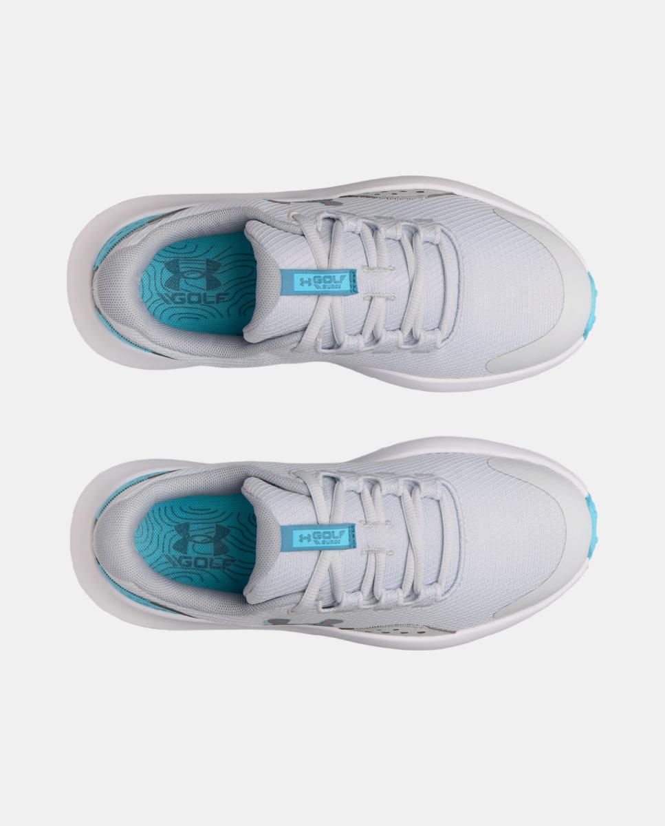 Zapatillas De Golf De Niño Ua Y Surge Golf Under Armour - Gris claro Gris claro-3