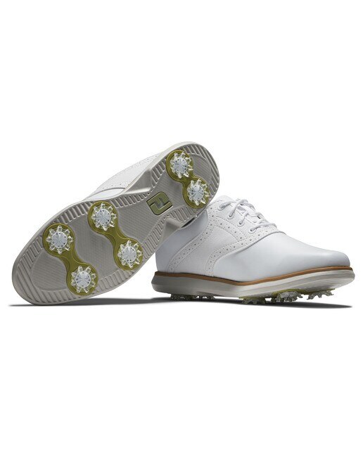 Sapatos de golfe de mulher Traditions Footjoy Branco-5