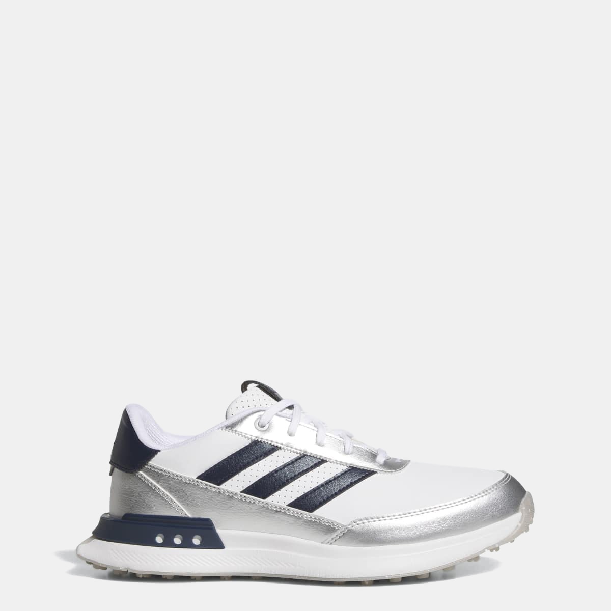 Sapatilhas de Golf de Mulher Leather Spikeless Golf Shoes Branco-3