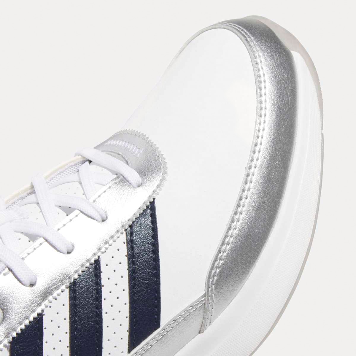 Sapatilhas de Golf de Mulher Leather Spikeless Golf Shoes Branco-9