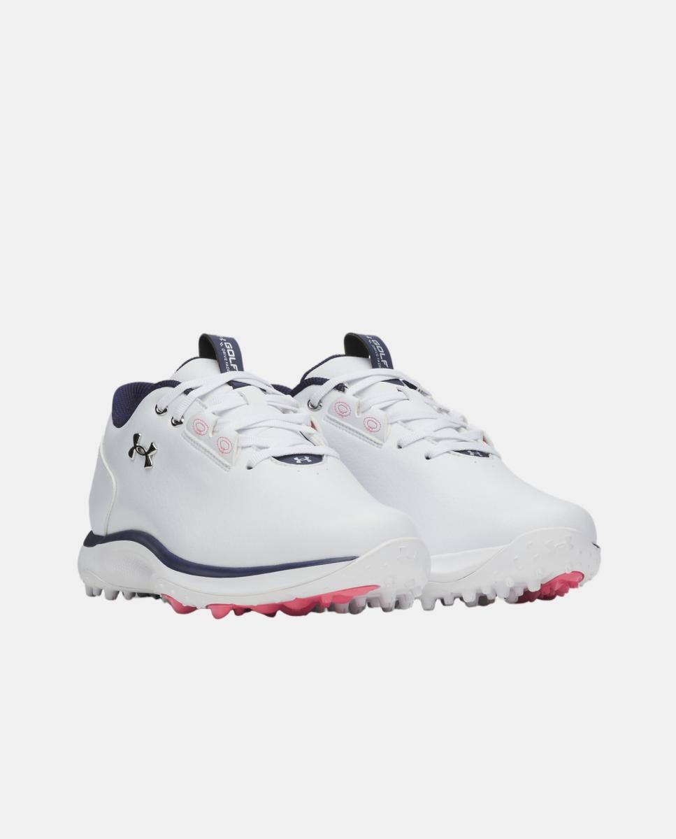 Sapatilhas de Golf de mulher Ua W Drive Fade 2 Sl Under Armour Branco-2