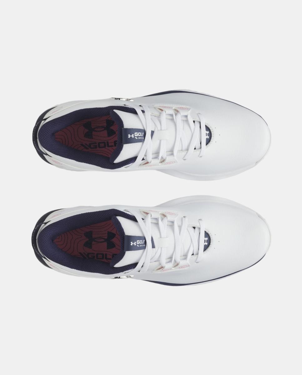Sapatilhas de Golf de mulher Ua W Drive Fade 2 Sl Under Armour Branco-3