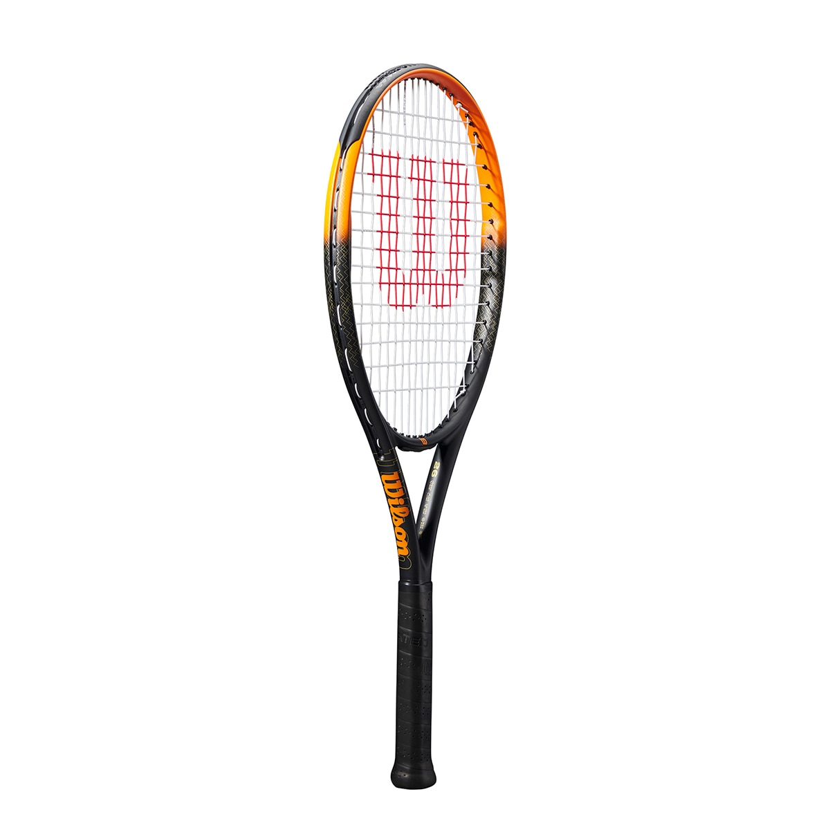 Raquete de Ténis Burn Spin Junior 26 Preto / Laranja-2