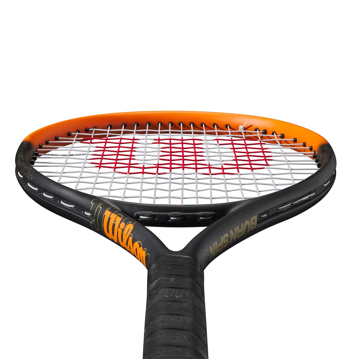 Raquete de Ténis Burn Spin Junior 26 Preto / Laranja-4