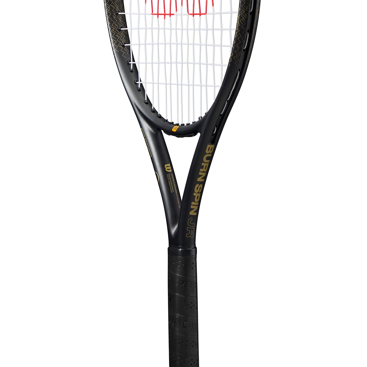 Raquete de Ténis Burn Spin Junior 26 Preto / Laranja-6
