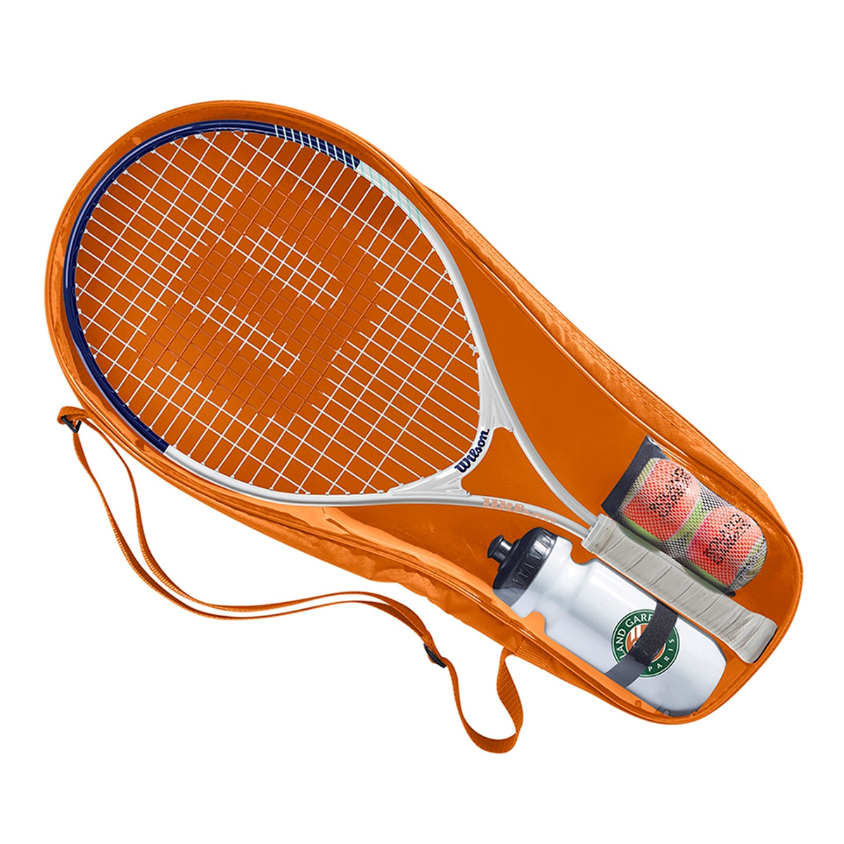 Raquete de Ténis Roland Garros - Elite Junior Kit Branco / Azul-1