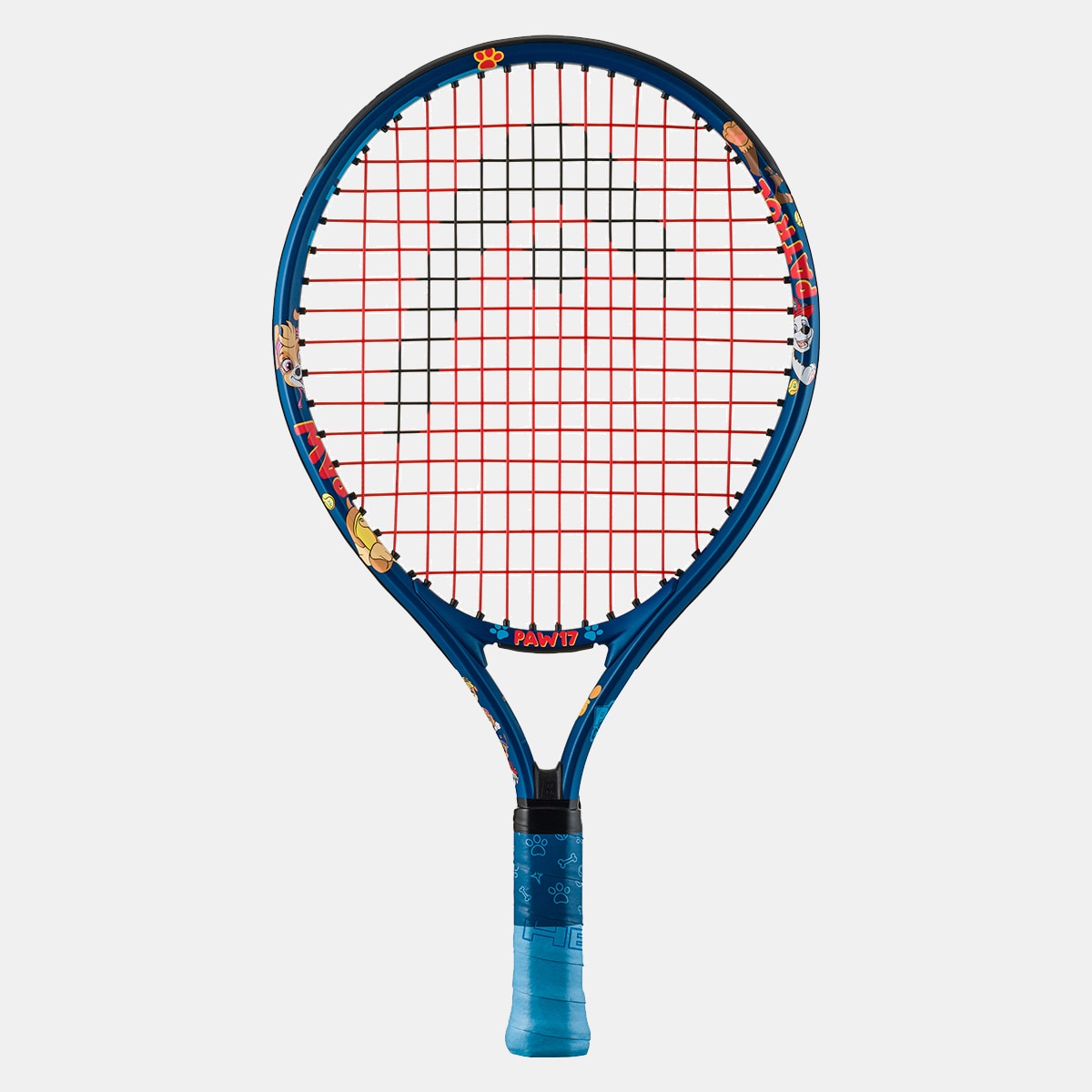 Raquete de Ténis Junior Paw 17 - Azul Azul / Estampado-1