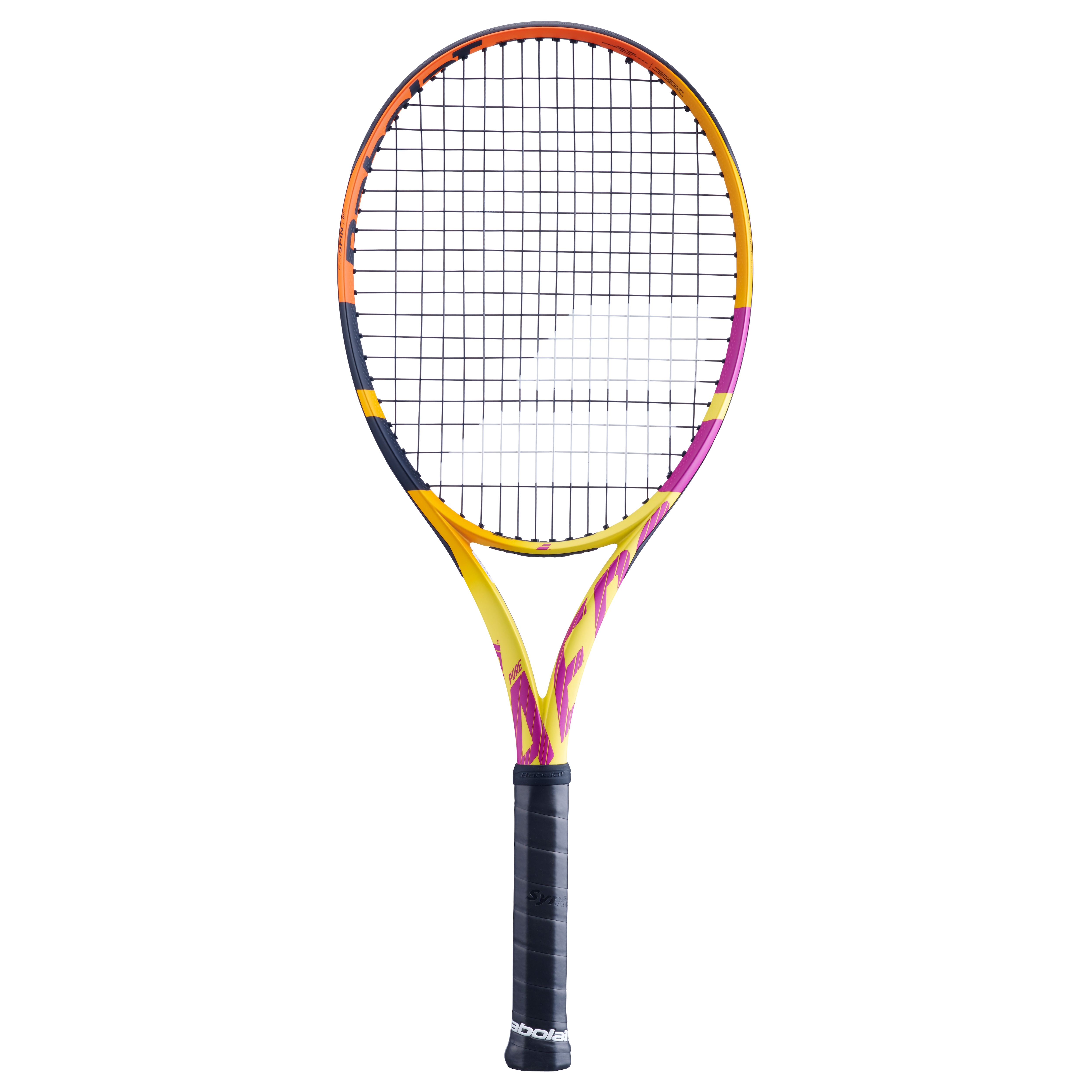 Raqueta de tenis Rafa Pure Aero Babolat - Amarillo / Naranja Amarillo / Naranja-1