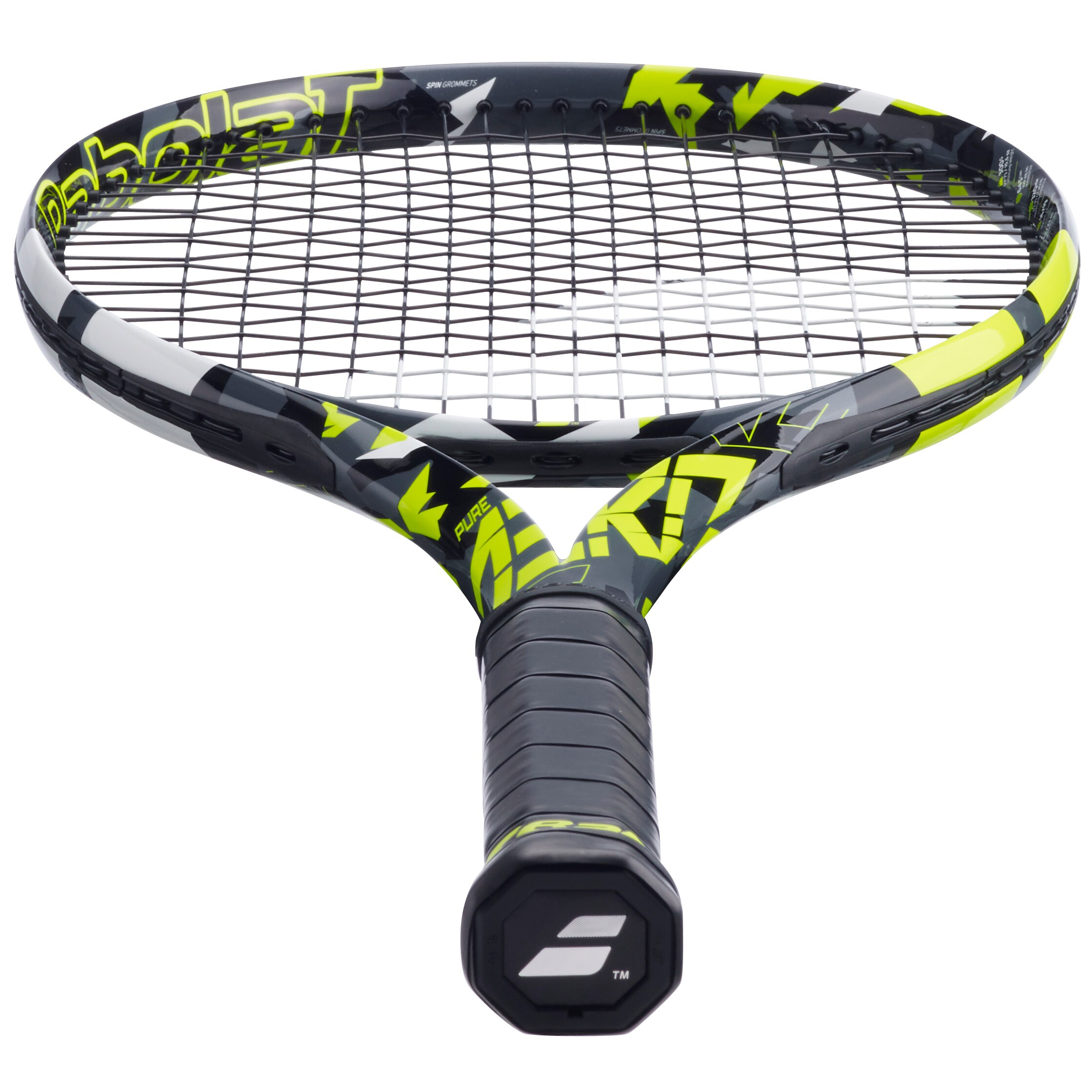 Raquete de Ténis Pure Aero S NCV Cinzento / Amarelo-6