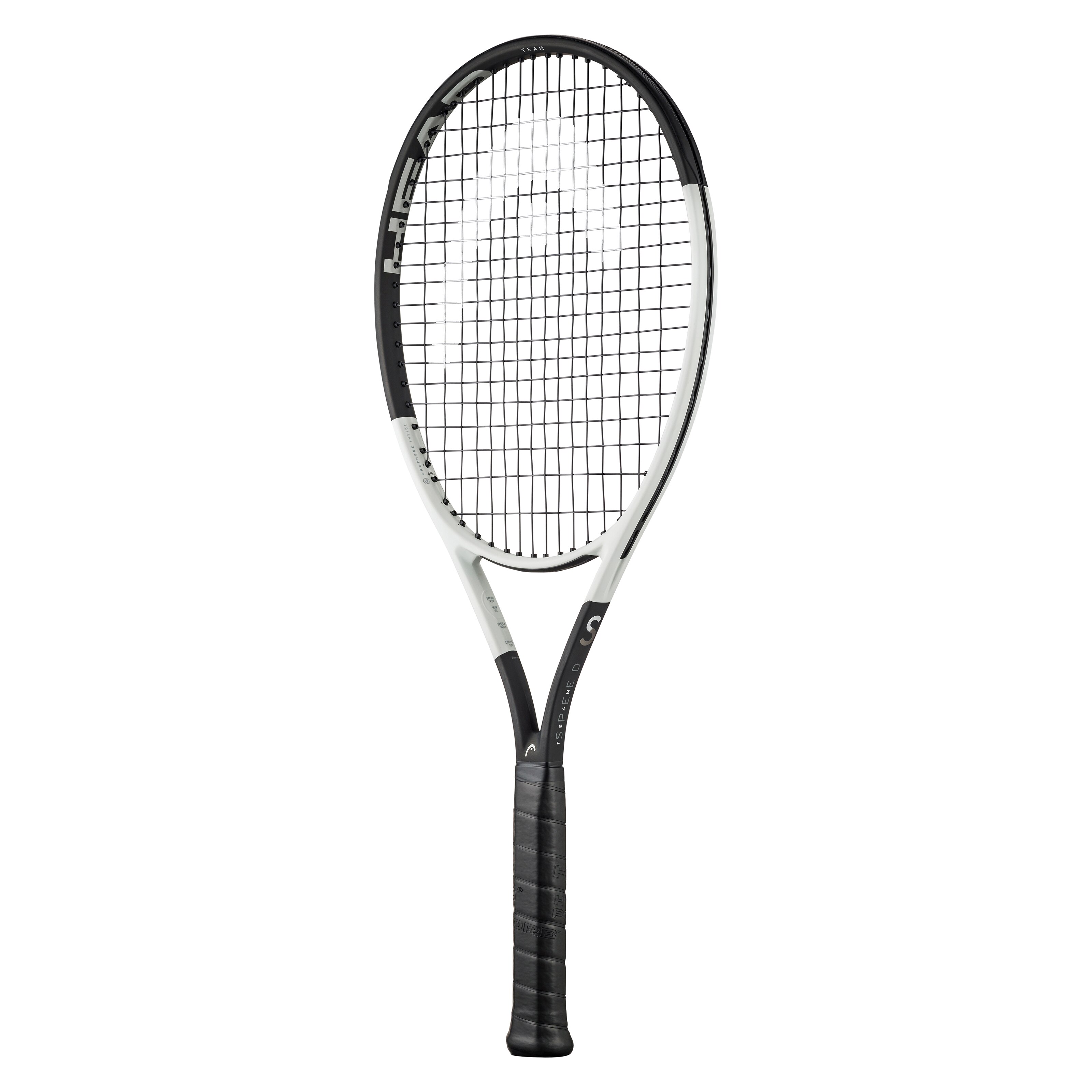 Raquete de Ténis Speed TEAM 2024 com Cordas Preto / Branco-2