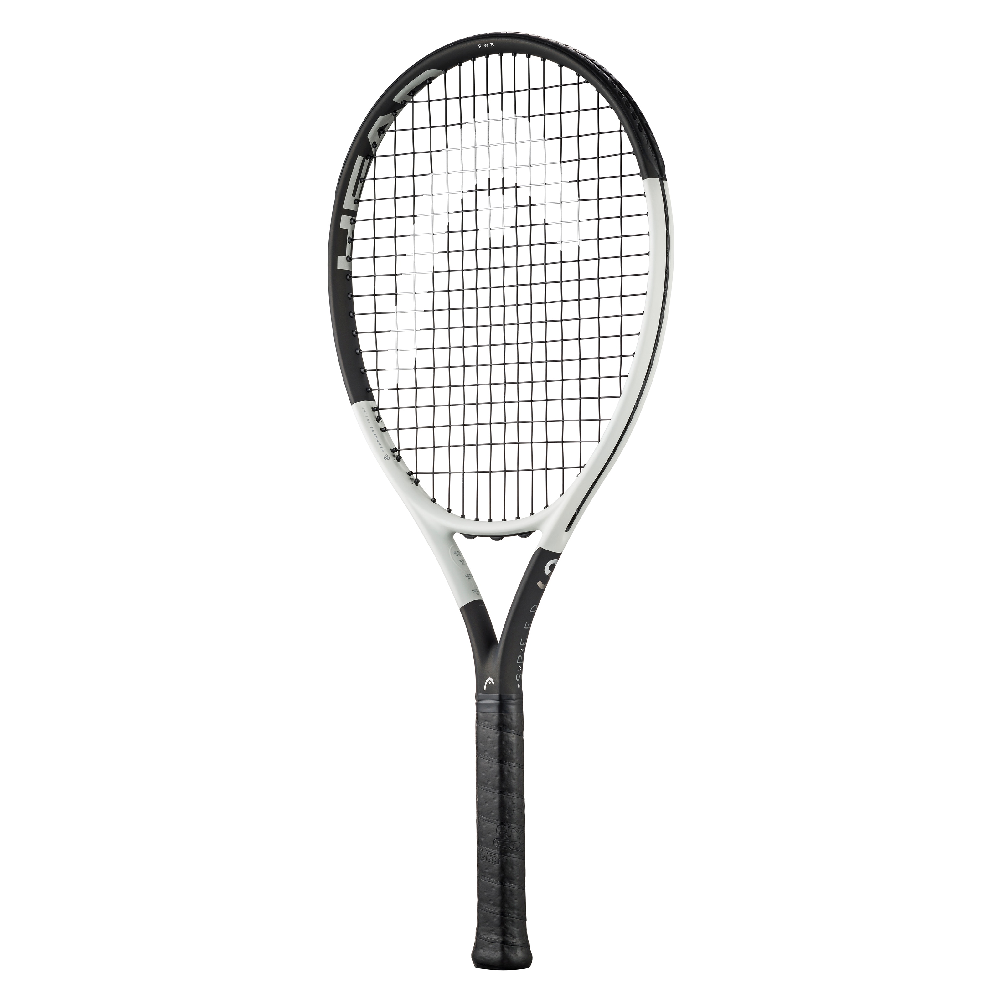 Raquete de Ténis Speed PWR 2024 sem Cordas Preto / Branco-2
