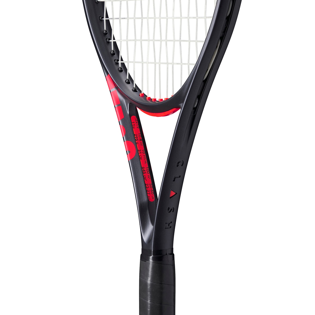 Raquete de Ténis Clash 100 V3.0 Preto / Vermelho-6