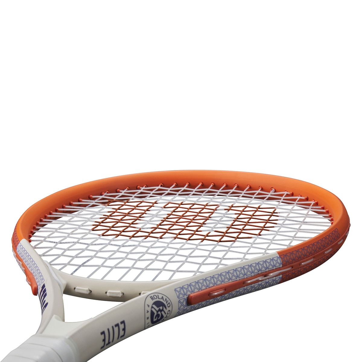 Raquete de Ténis Roland Garros - Elite Branco / Laranja-5