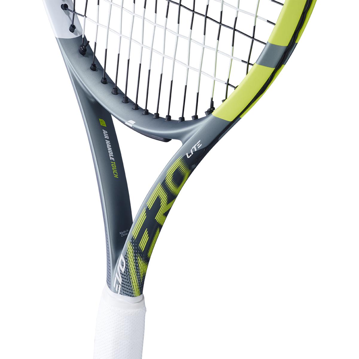 Raquete de tenis adulto EVO AERO LITE Babolat Cinzento / Amarelo-6
