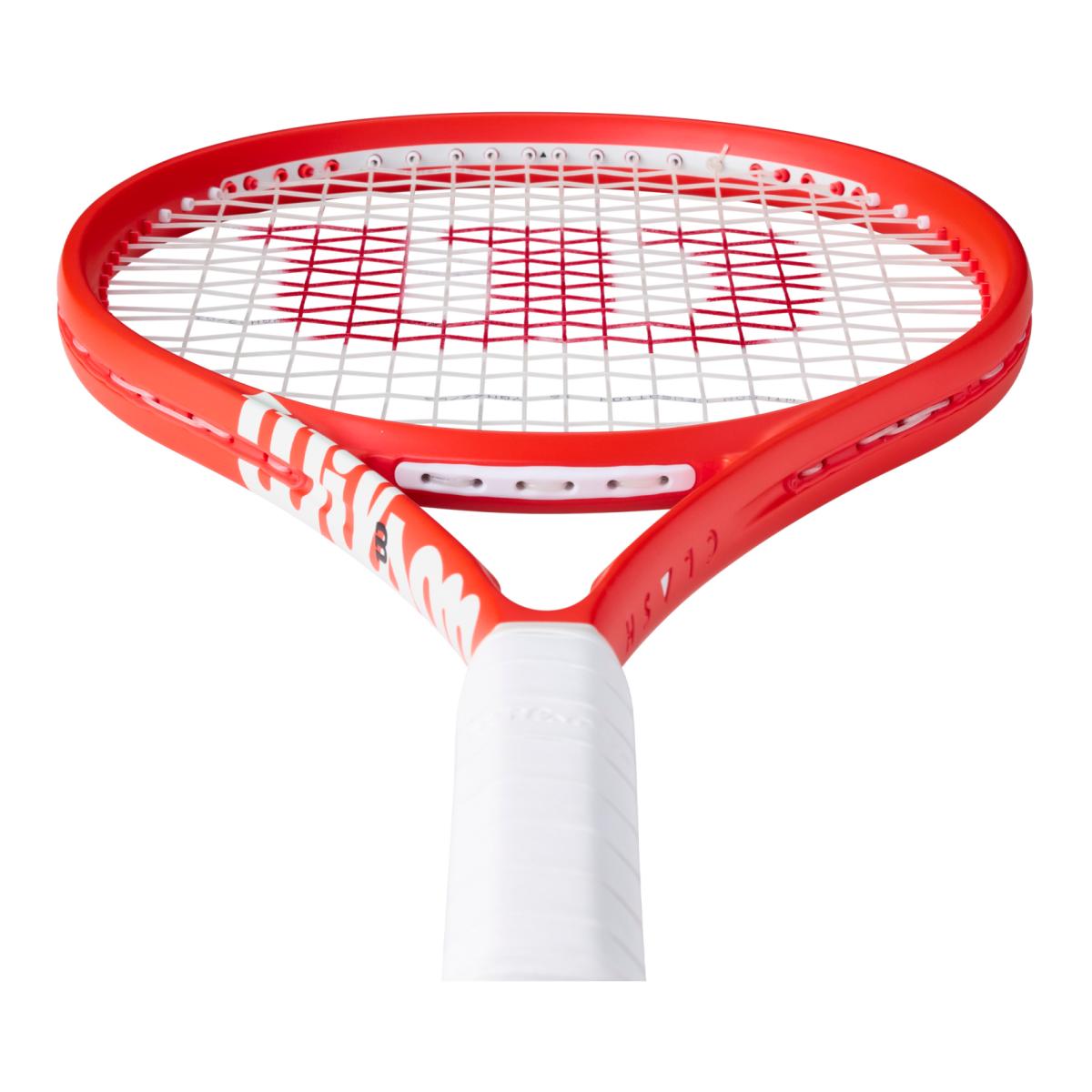 Raquete De Ténis Clash 100L Wilson Vermelho / Branco-4
